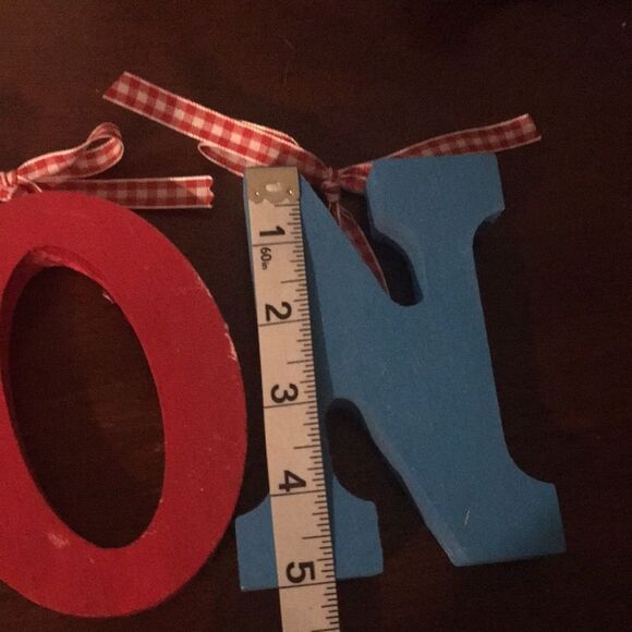 Colorful Wooden Name Letters - Picture 7 of 8